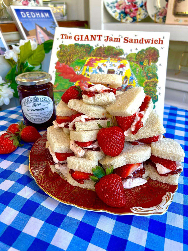 Sweet Celebration of World Book Day: The Giant Jam Sandwich Comes to Life!