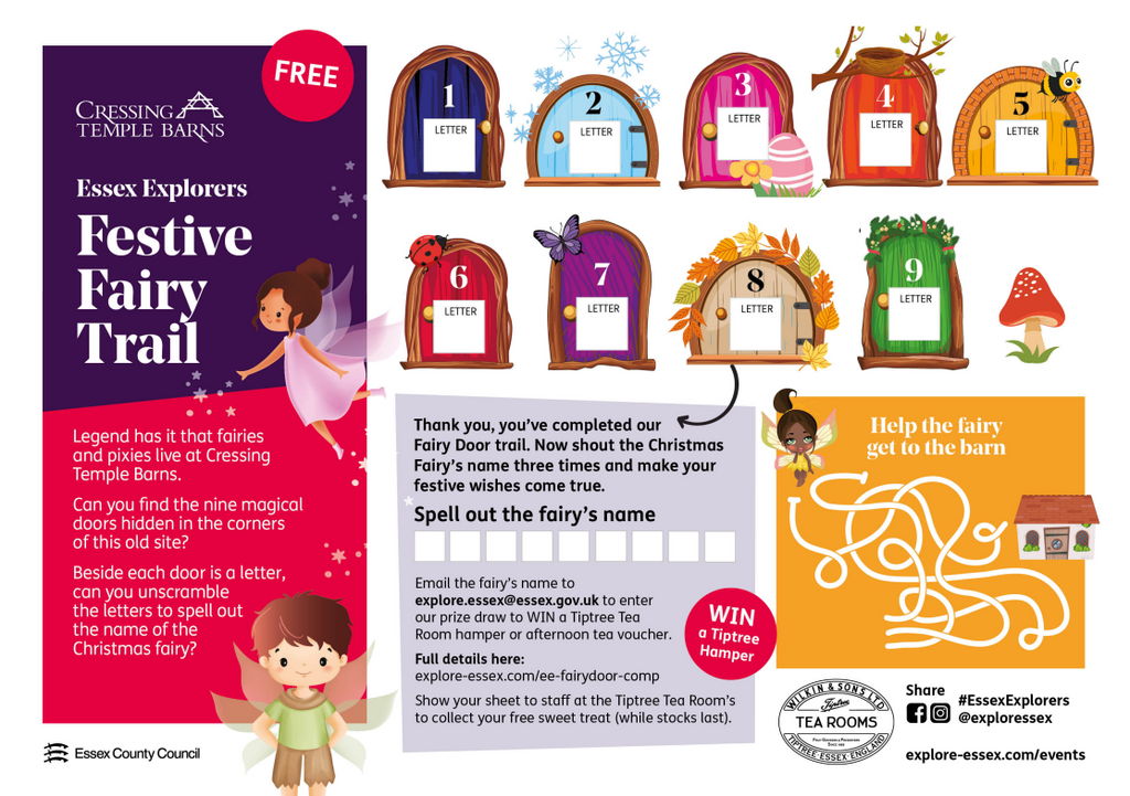 Magical Fairy Door Adventure at Cressing Temple Barns