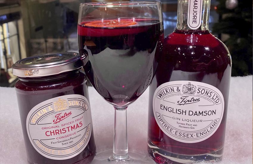 Mulled Wine with Tiptree Damson Gin