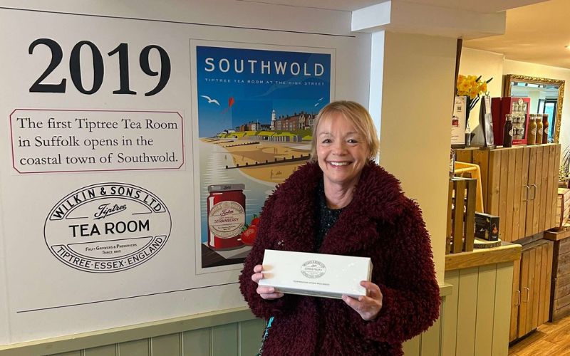 Spreading Kindness in Tiptree Tea Rooms